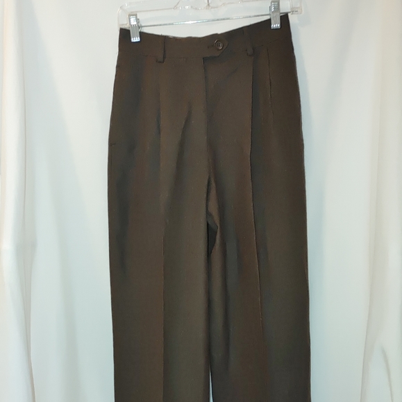 MaxMara Wool Cashmere High Rise Trouser Retro 6 - Picture 8 of 8